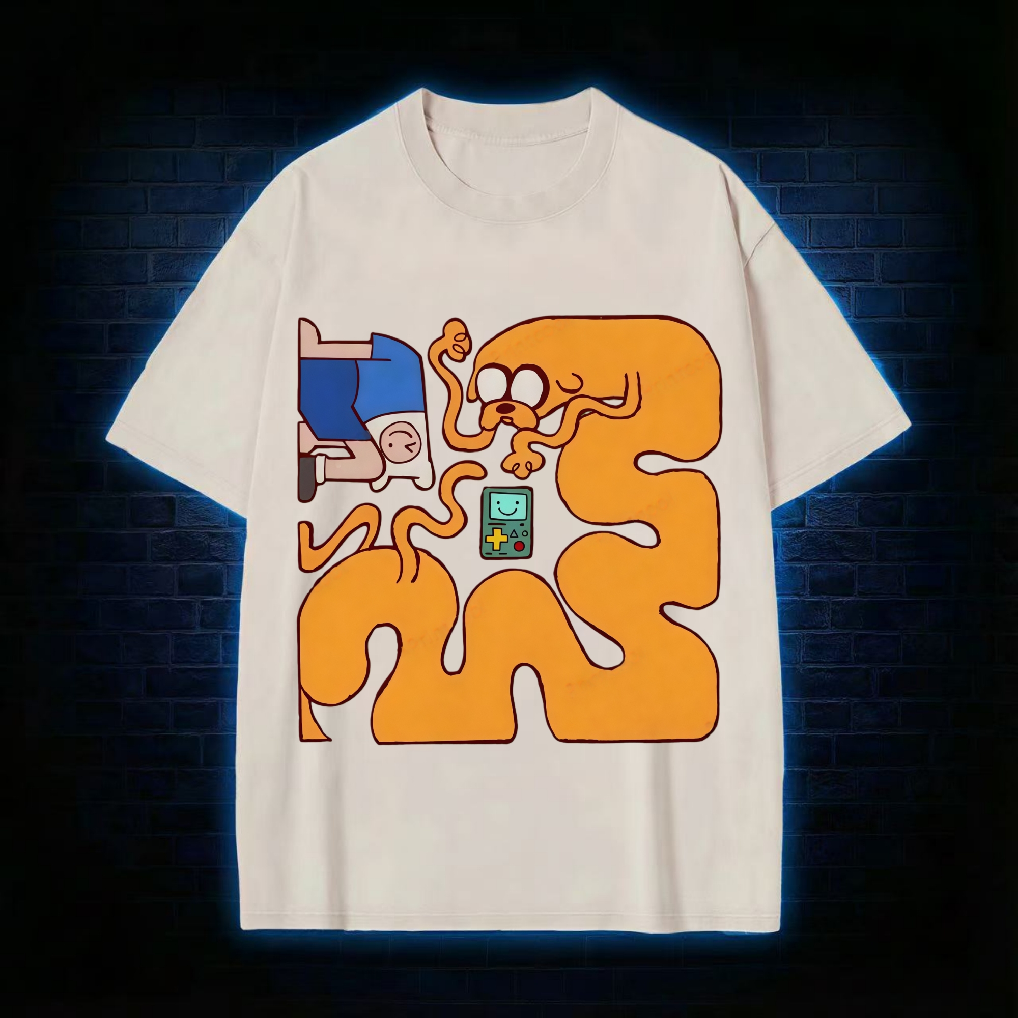 Adventure Time Friends Washed T-shirt