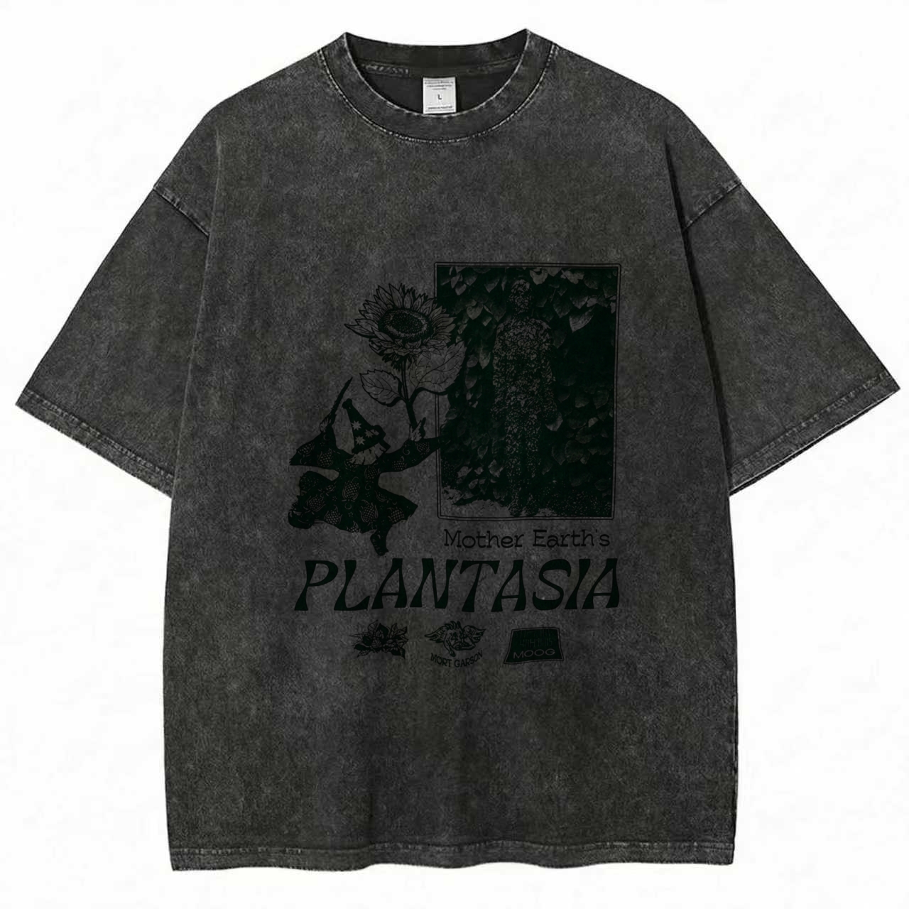 Earth's Plantasia Washed T-shirt
