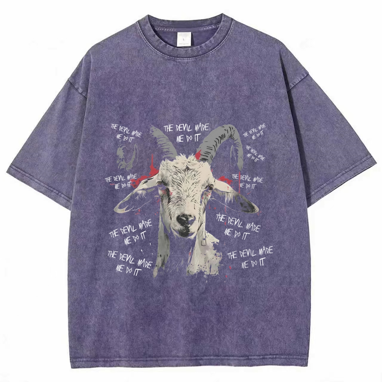 Evil Goat Washed T-shirt