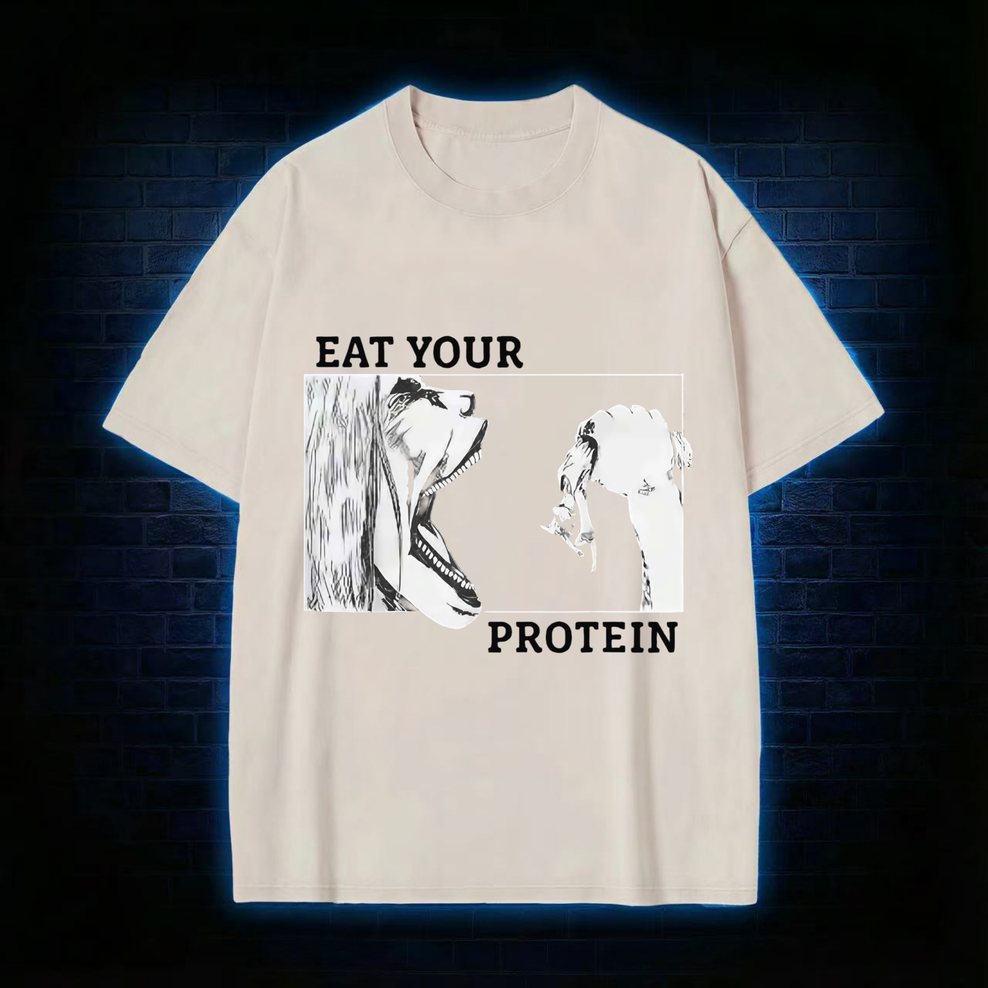 Eat Your Protein Washed T-shirt