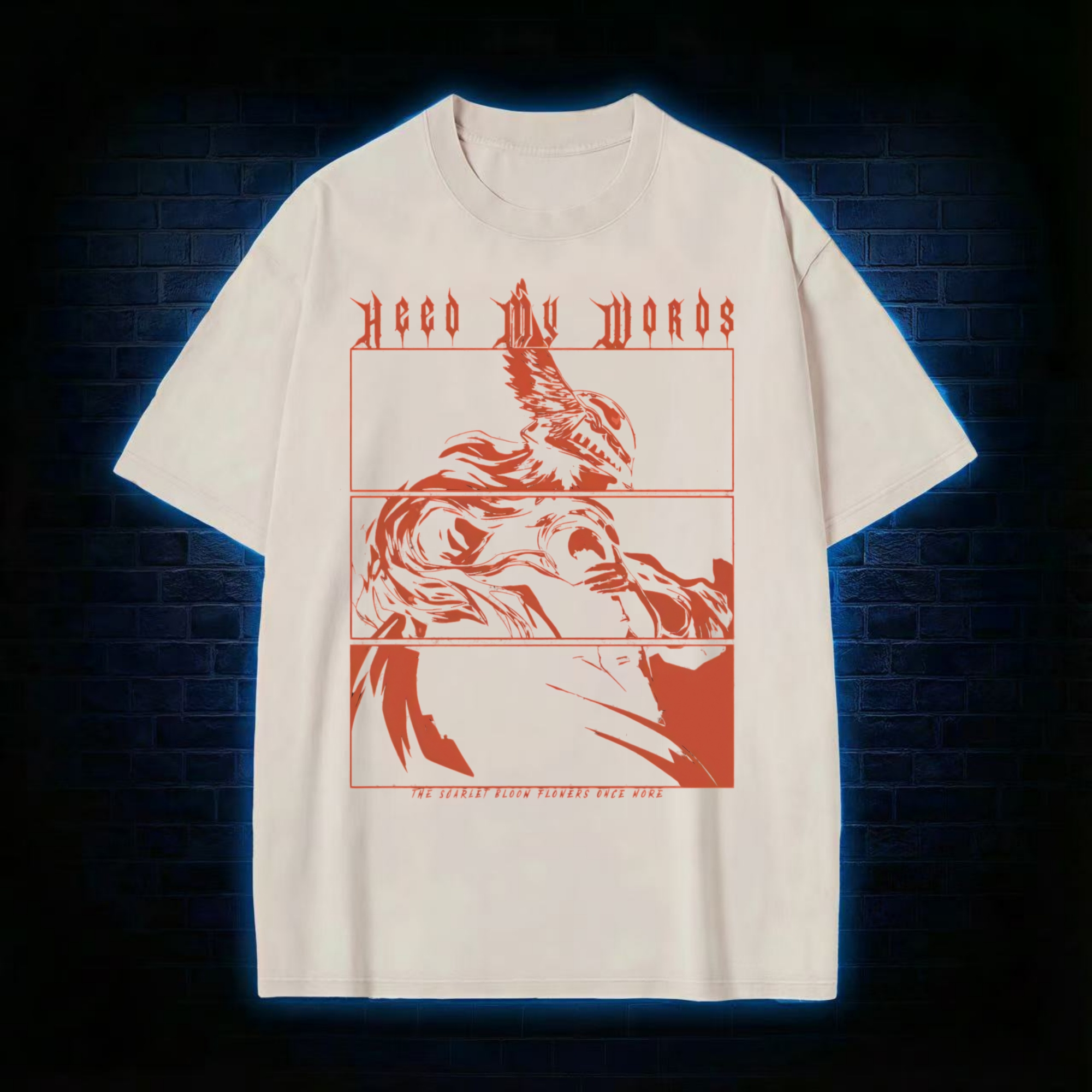 Heed my words Retro Washed T-shirt