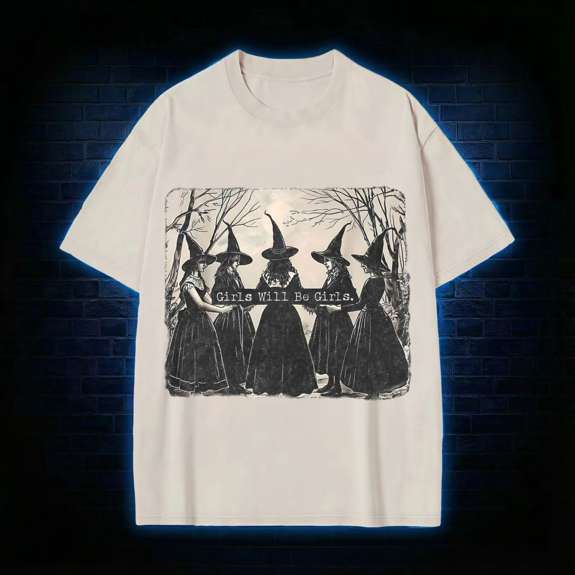 Girl Will Be Girl Washed T-shirt