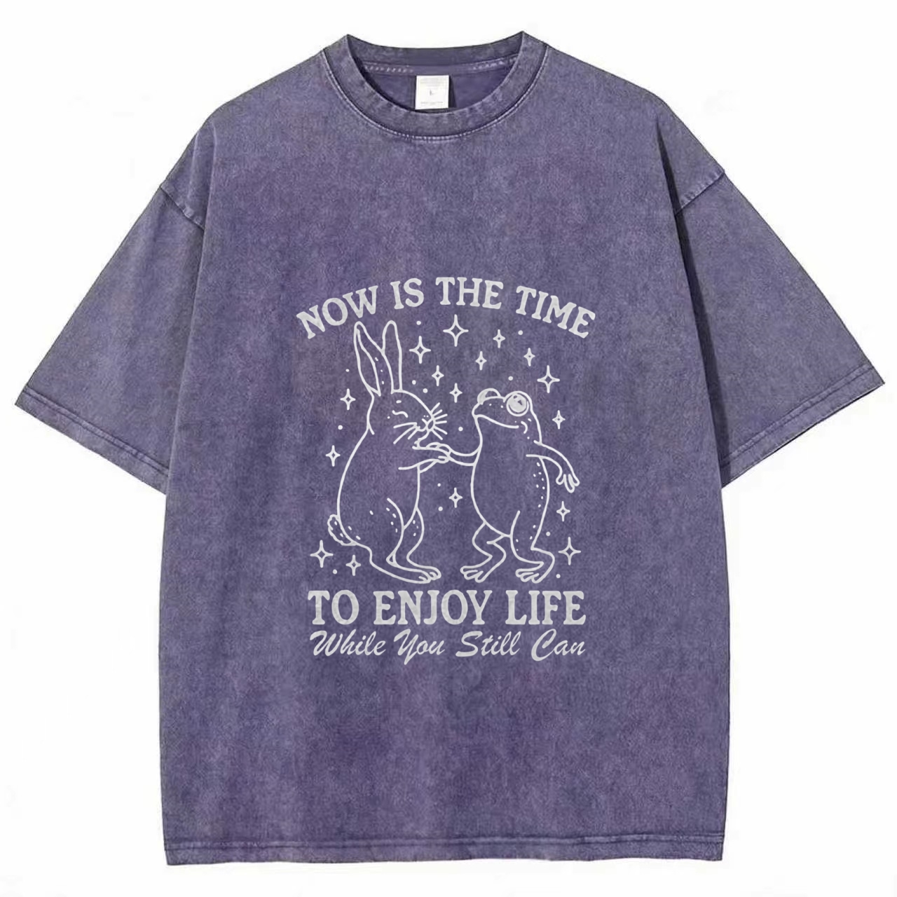 Enjoy Life Now Washed T-shirt