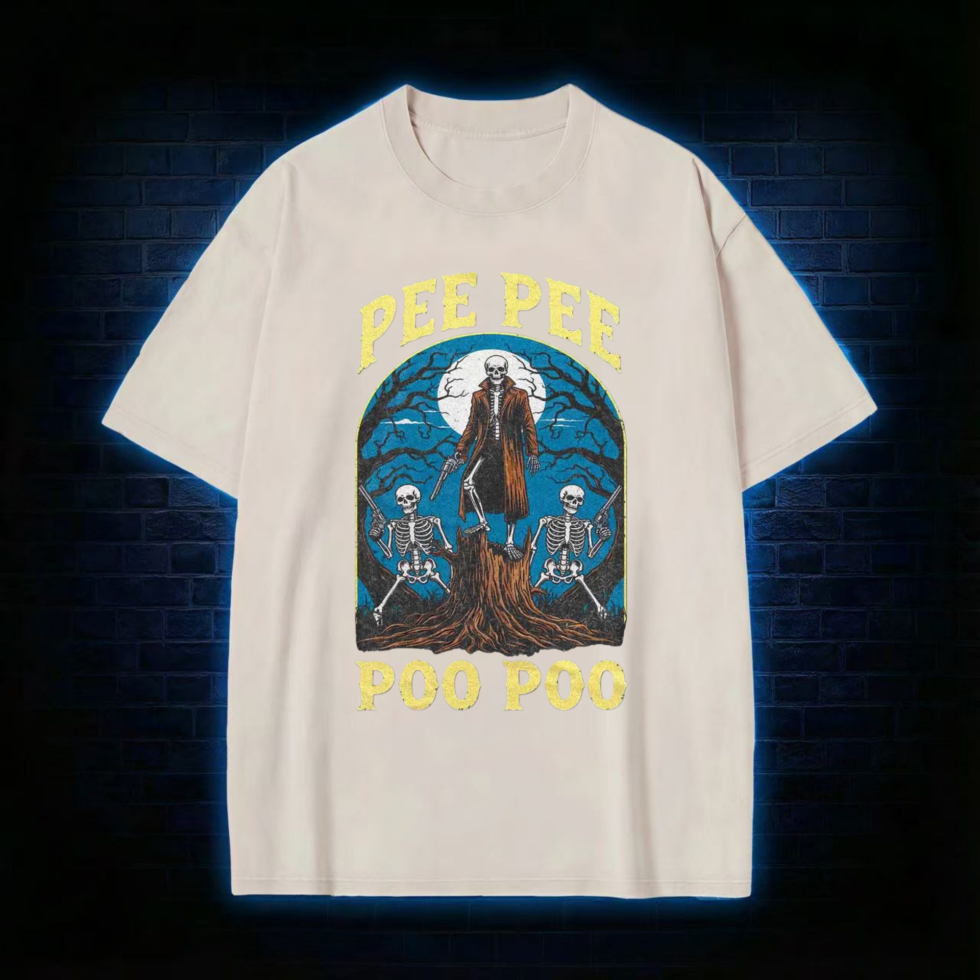 Pee Pee Poo Poo Washed T-shirt