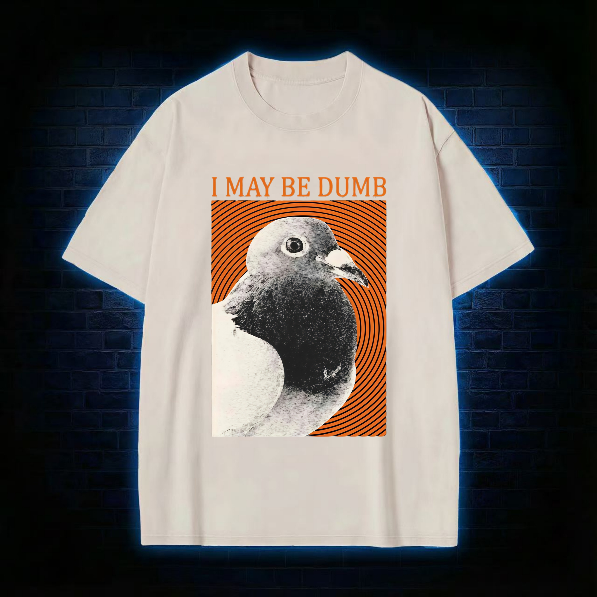 I May Be Dumb Washed T-shirt