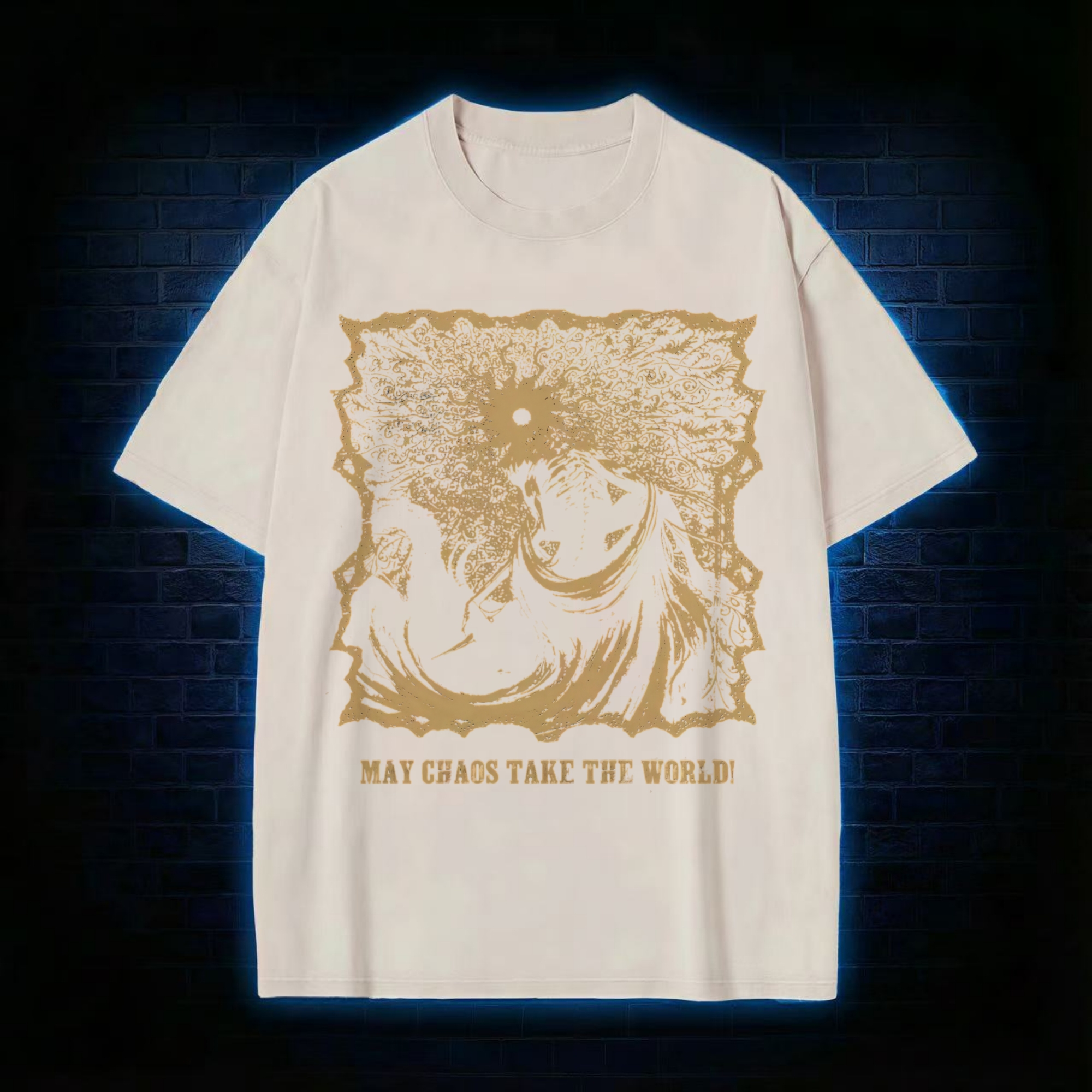 May Chaos Take The World Washed T-shirt