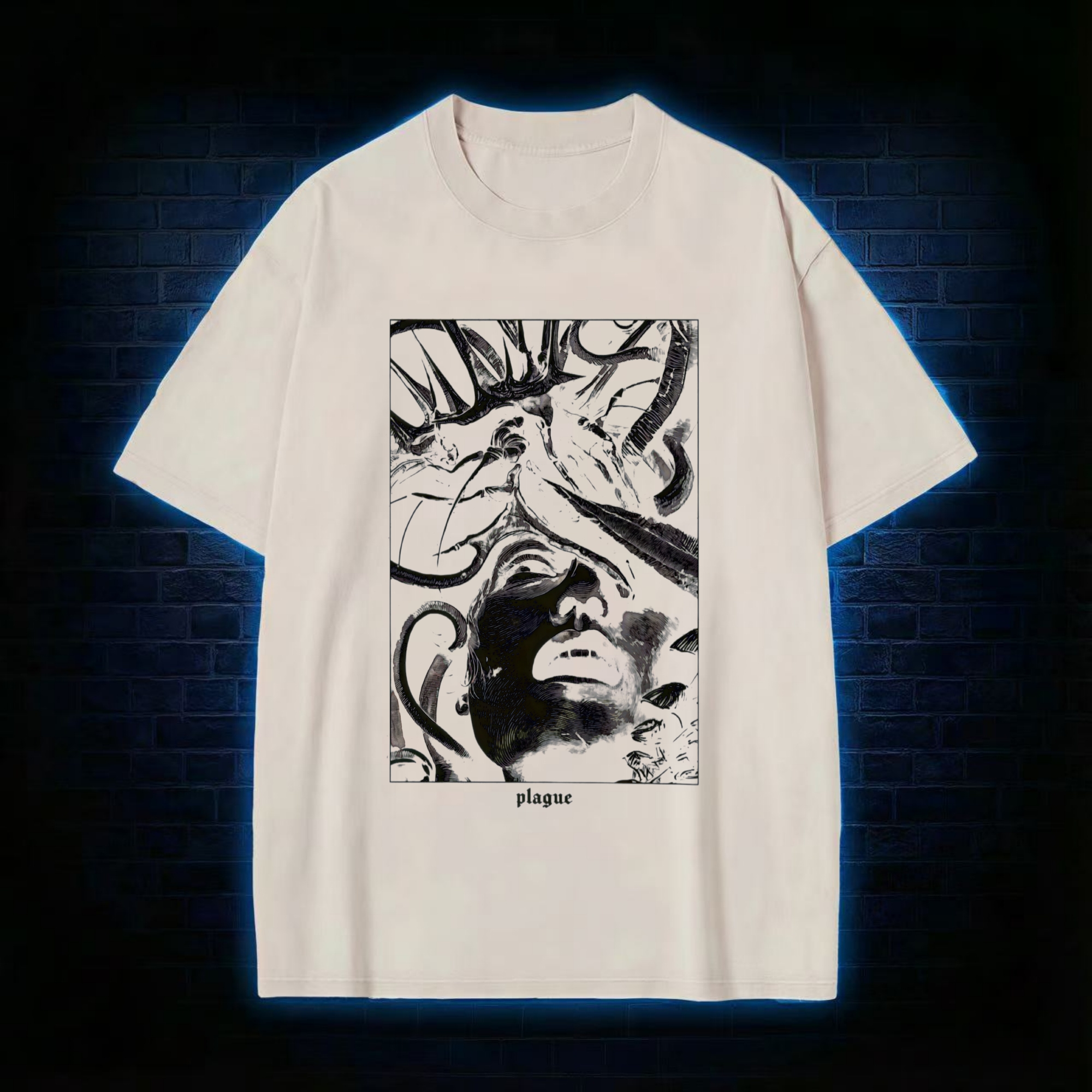 Plauge Washed T-shirt