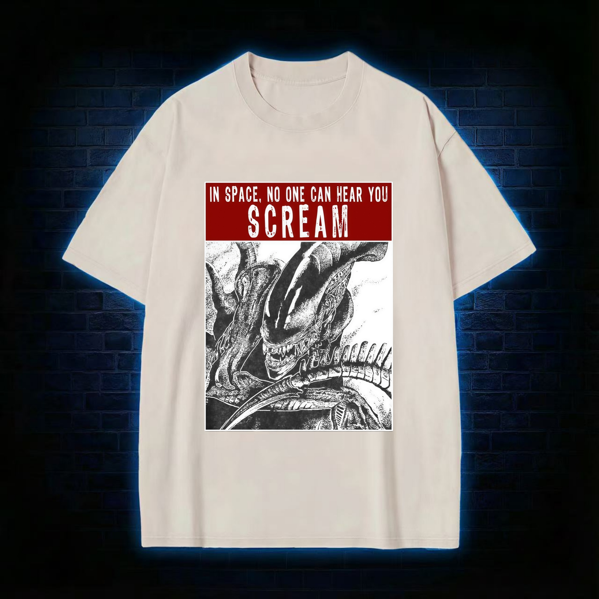 No One Can Hear Your Scream Washed T-shirt