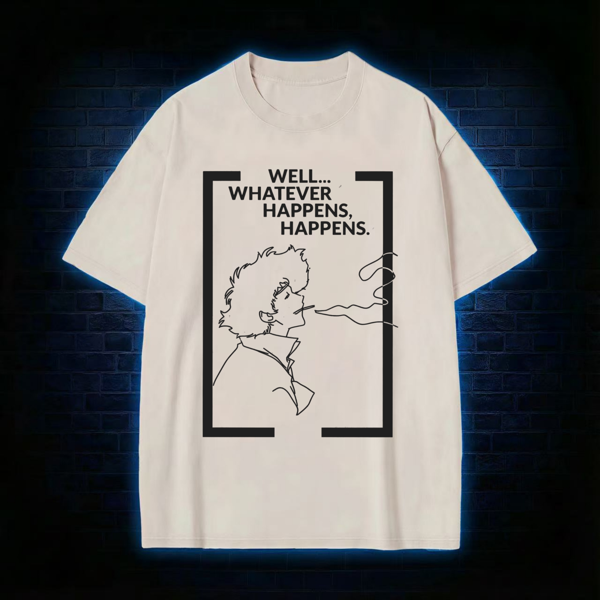 Whatever Happens Happens Washed T-shirt