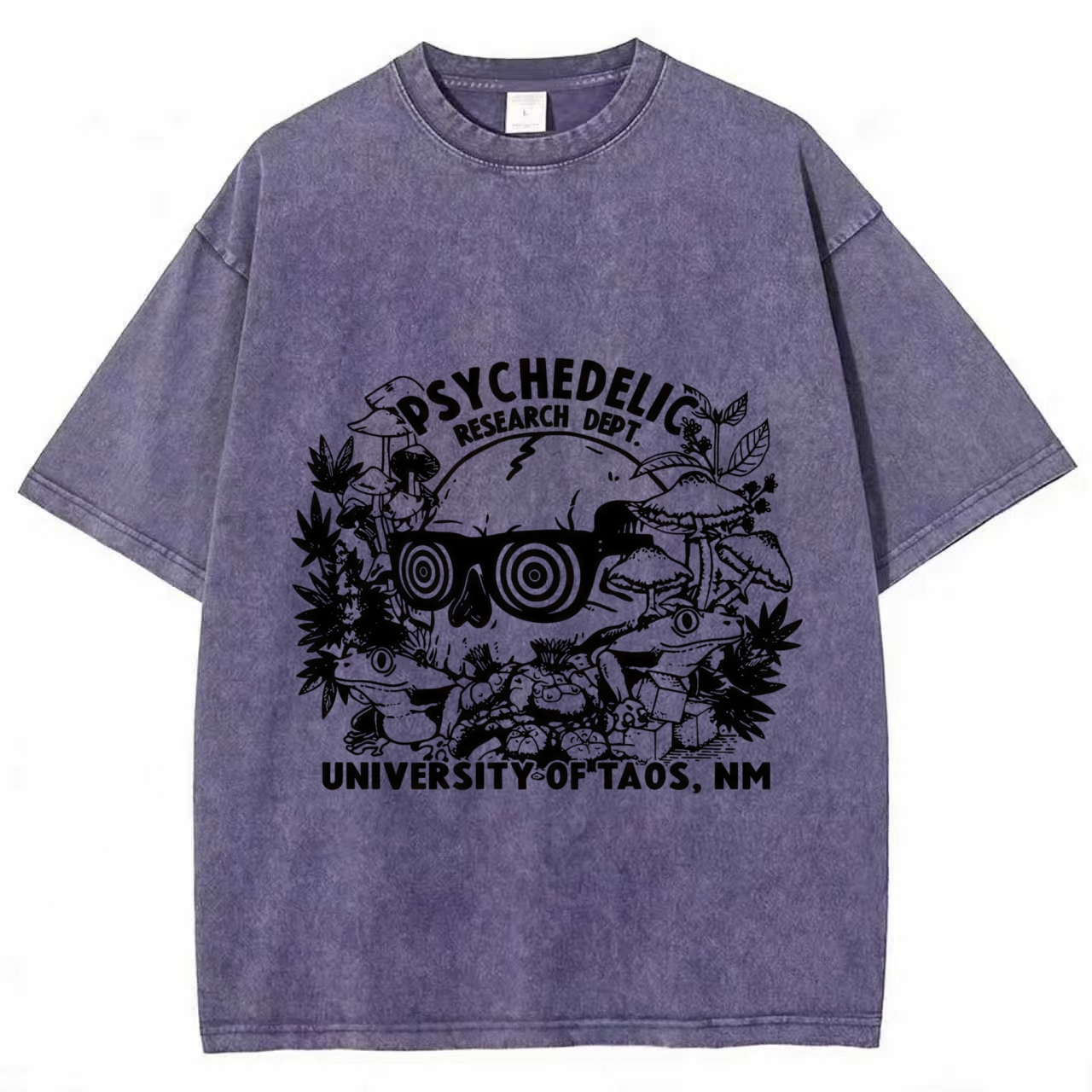 Psychedelic Research Washed T-shirt