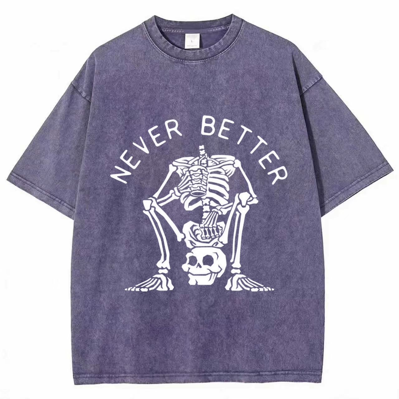 Never Better Graphic Washed T-shirt