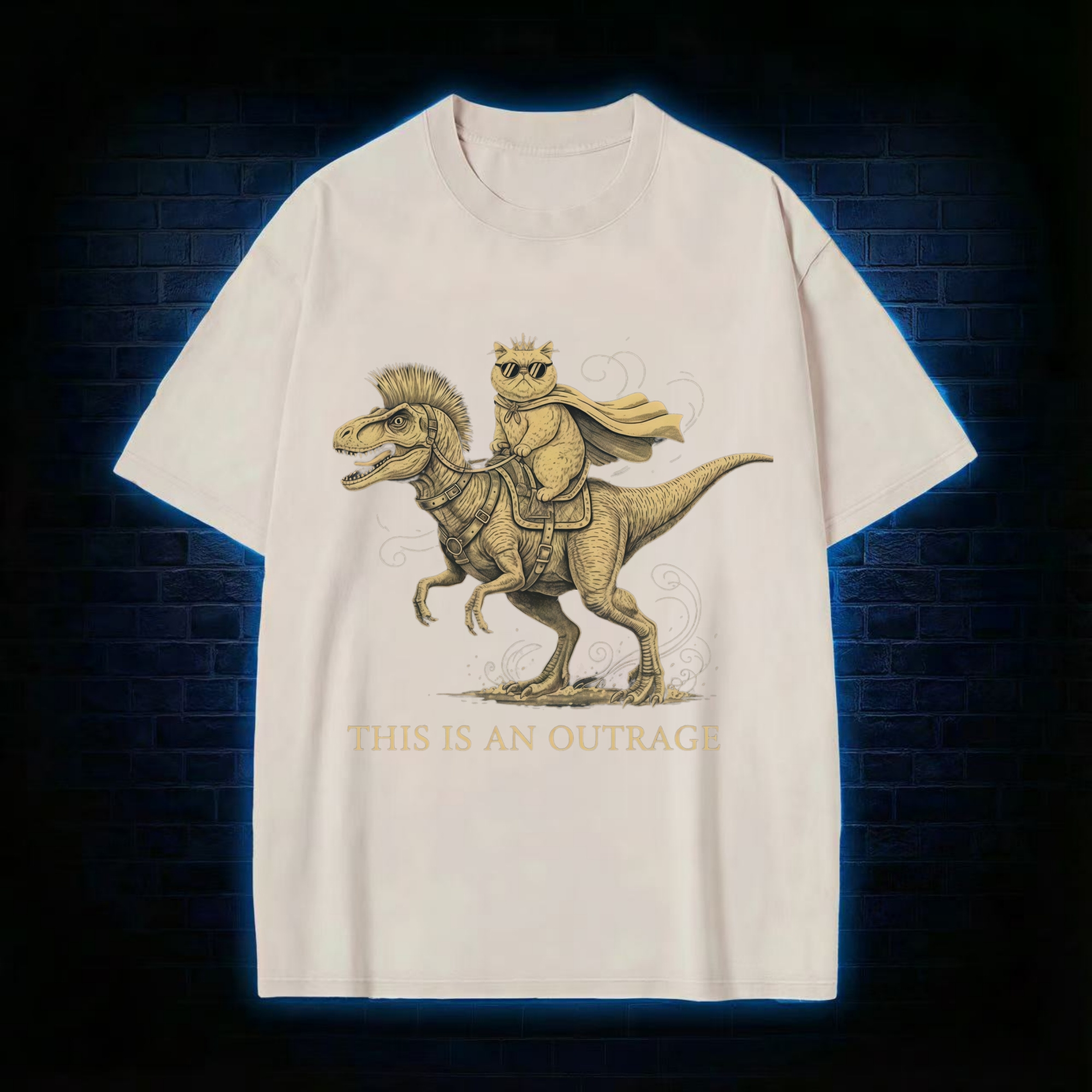 This is an Outrage Washed T-shirt