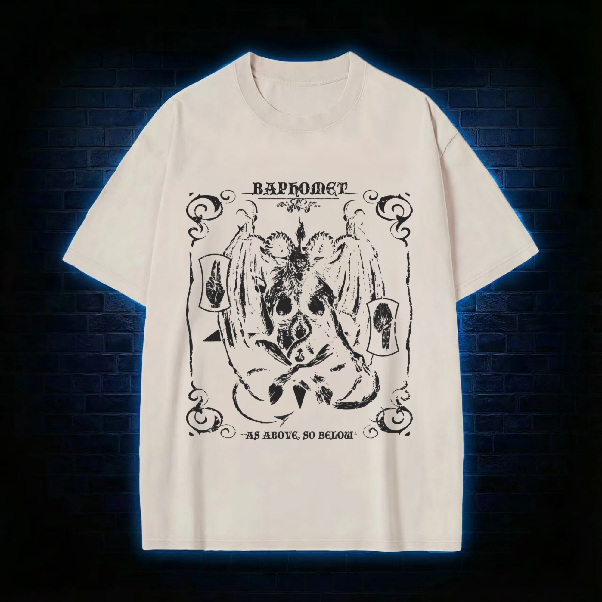 Sigil of Satan Washed T-shirt