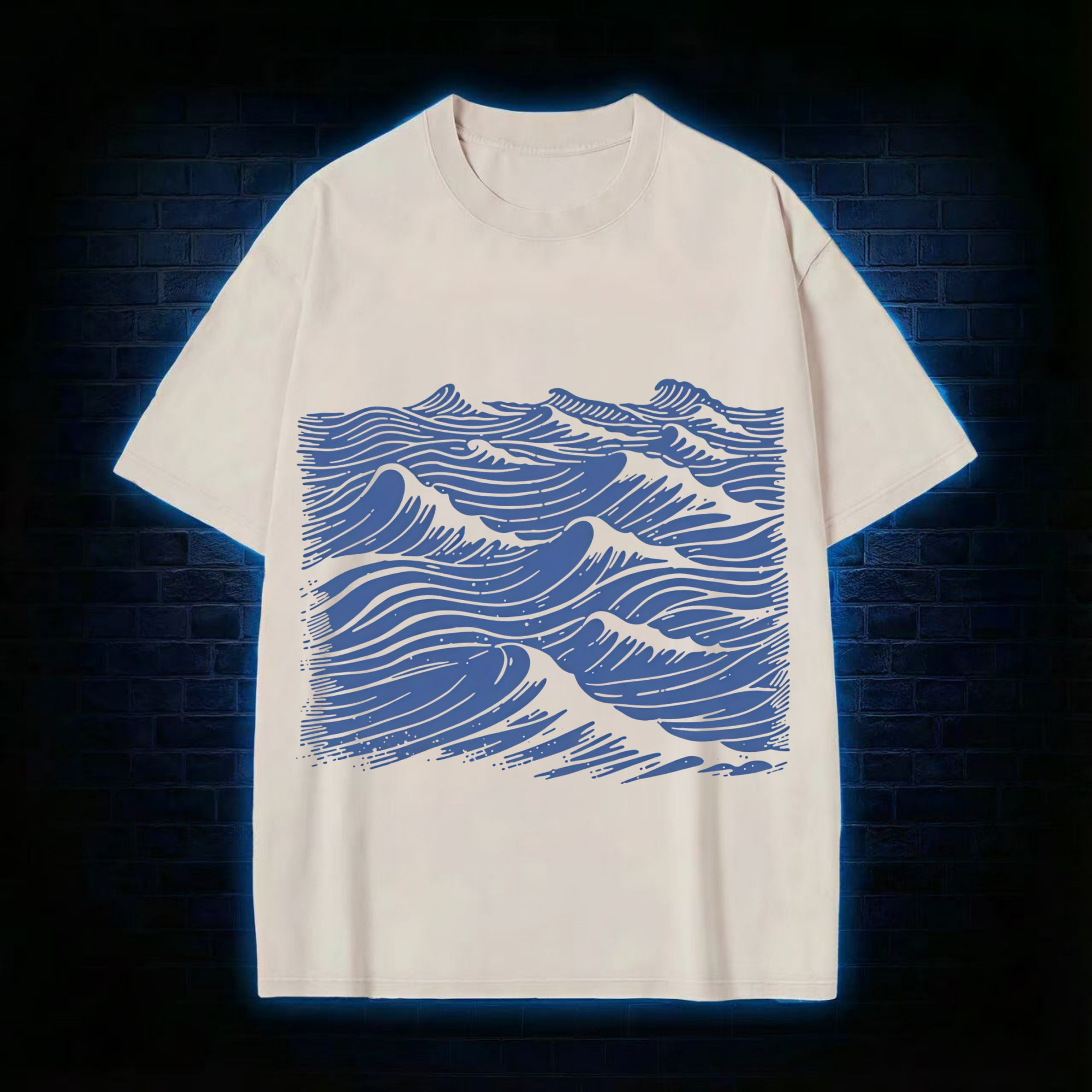 Vintage Ocean Sea Washed T-Shirt