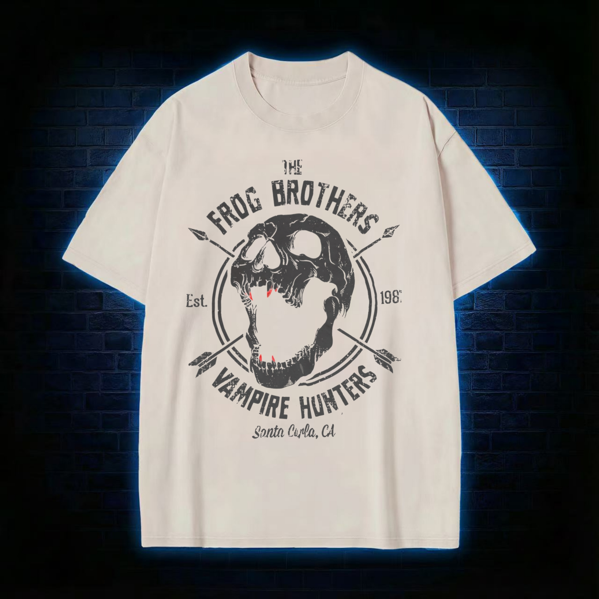 Vampire Hunters Washed T-shirt