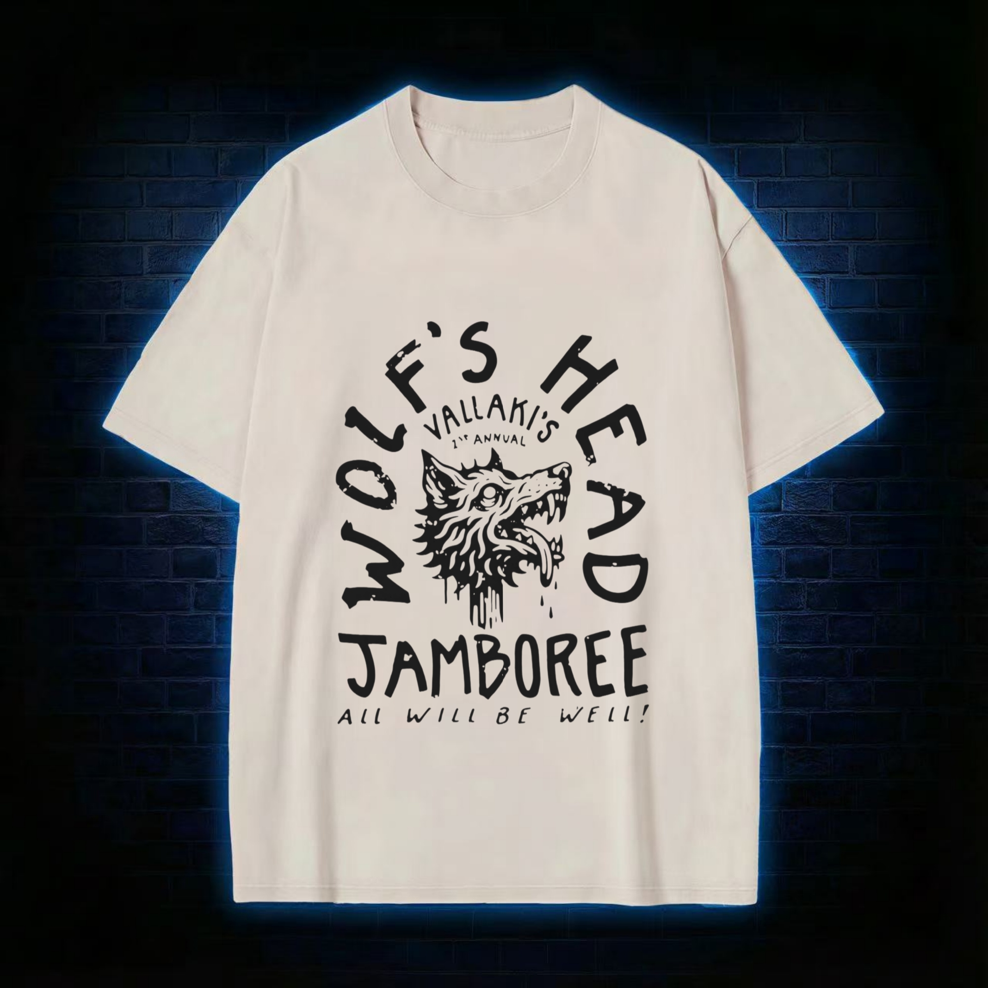 Wolf's Head Jamboree Washed T-shirt