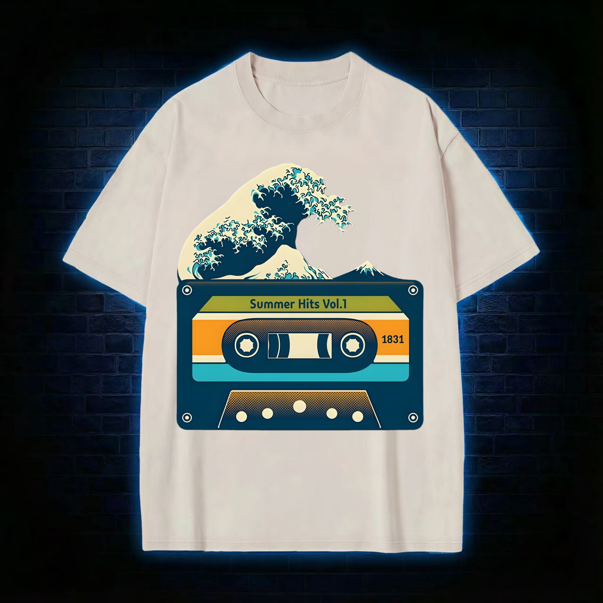Summer Hits Of Kanagawa Cassette T-shirt