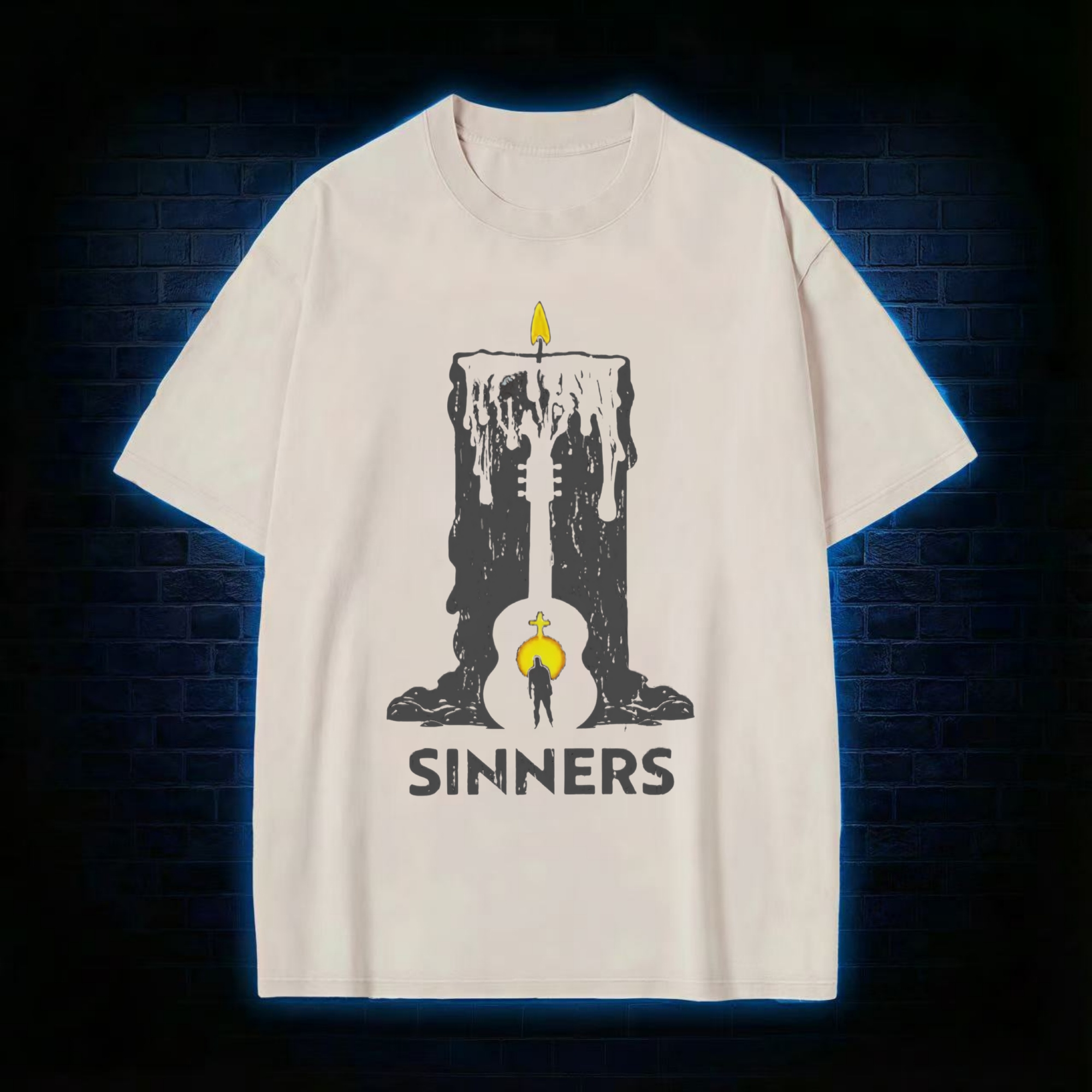 We Rule the Night Washed T-shirt