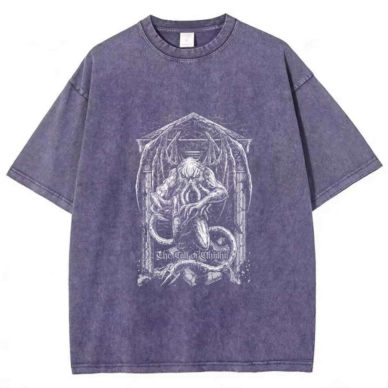 The Call of Cthulhu Washed T-shirt