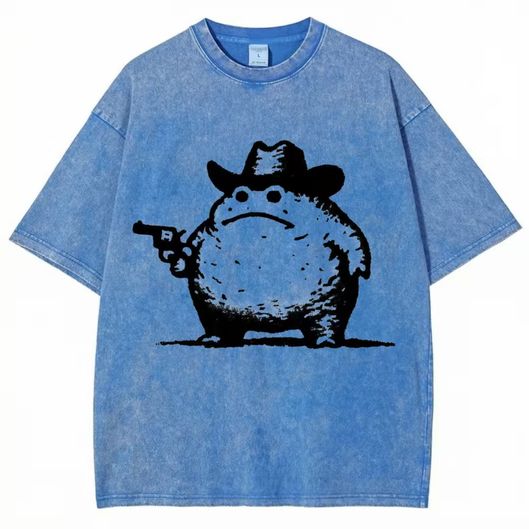 Cowboy Toad Washed T-shirt