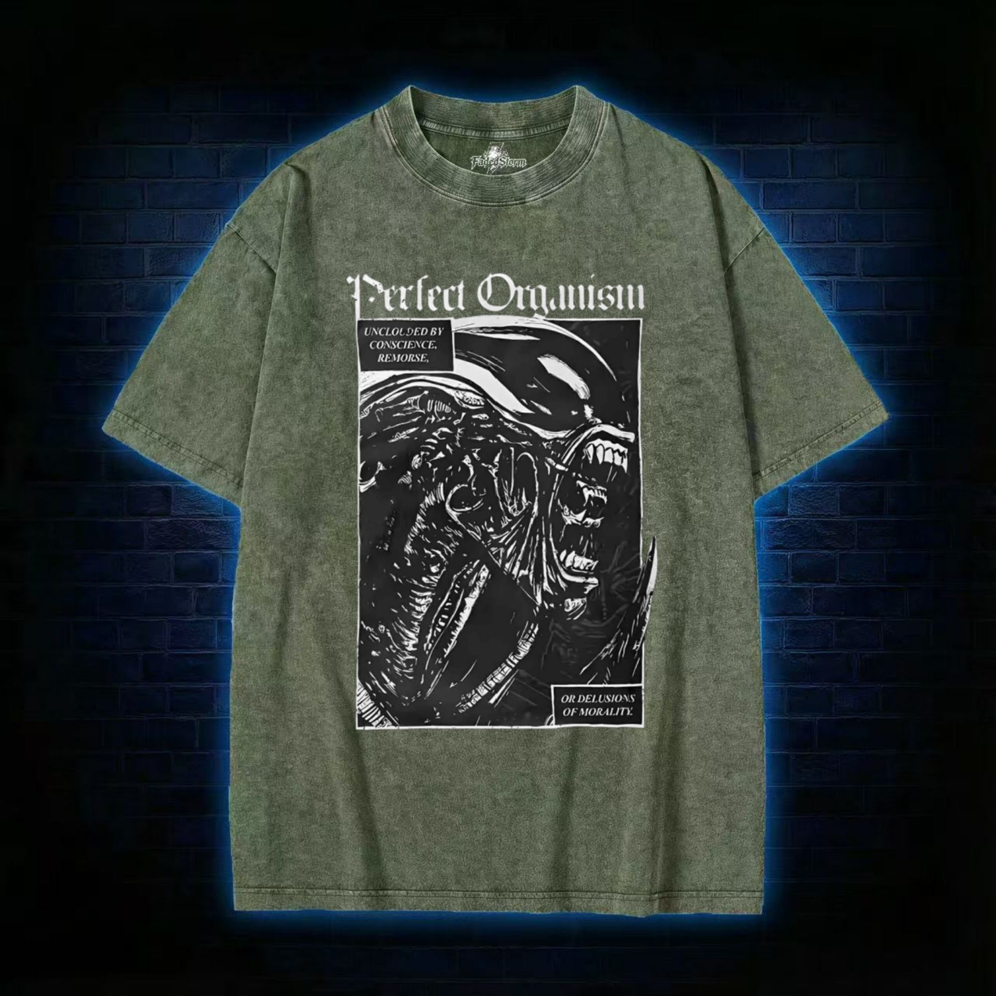 Alien Perfect Organism Washed T-shirt