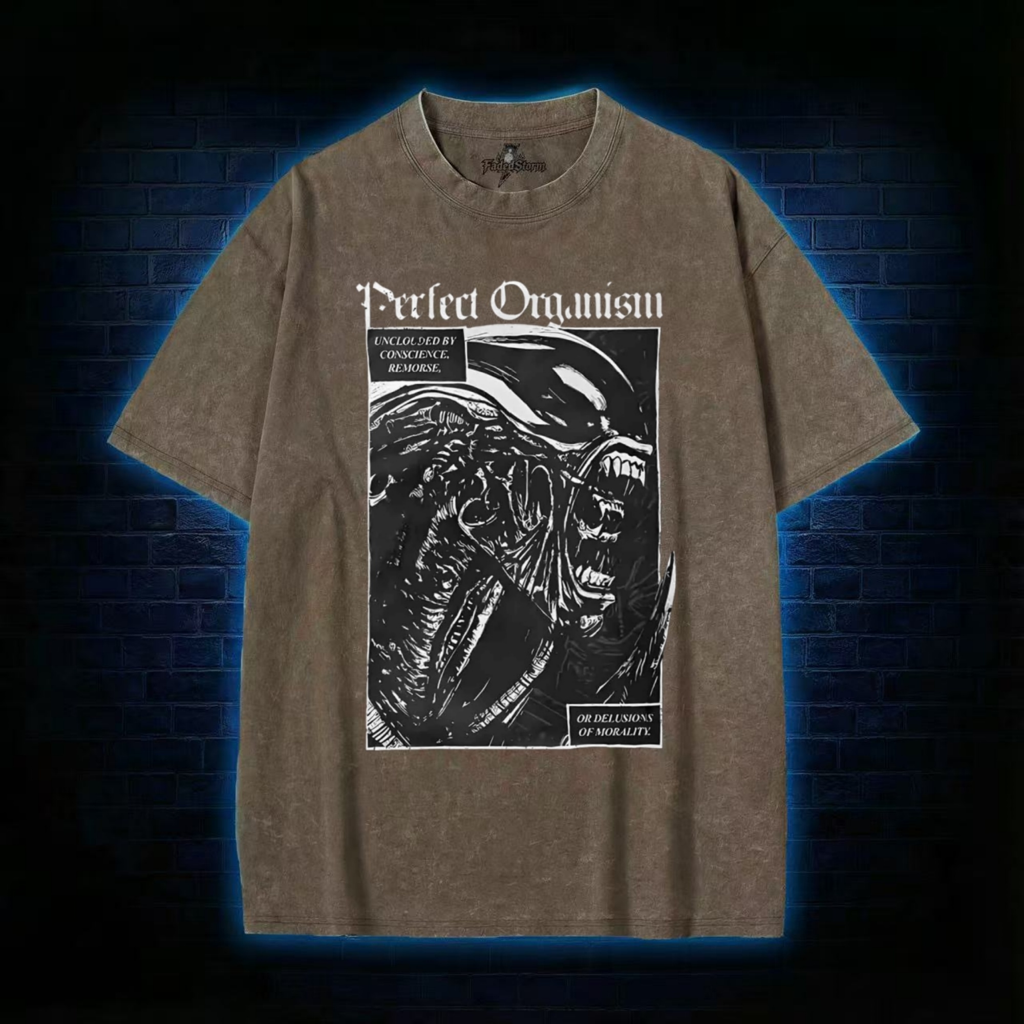 Alien Perfect Organism Washed T-shirt