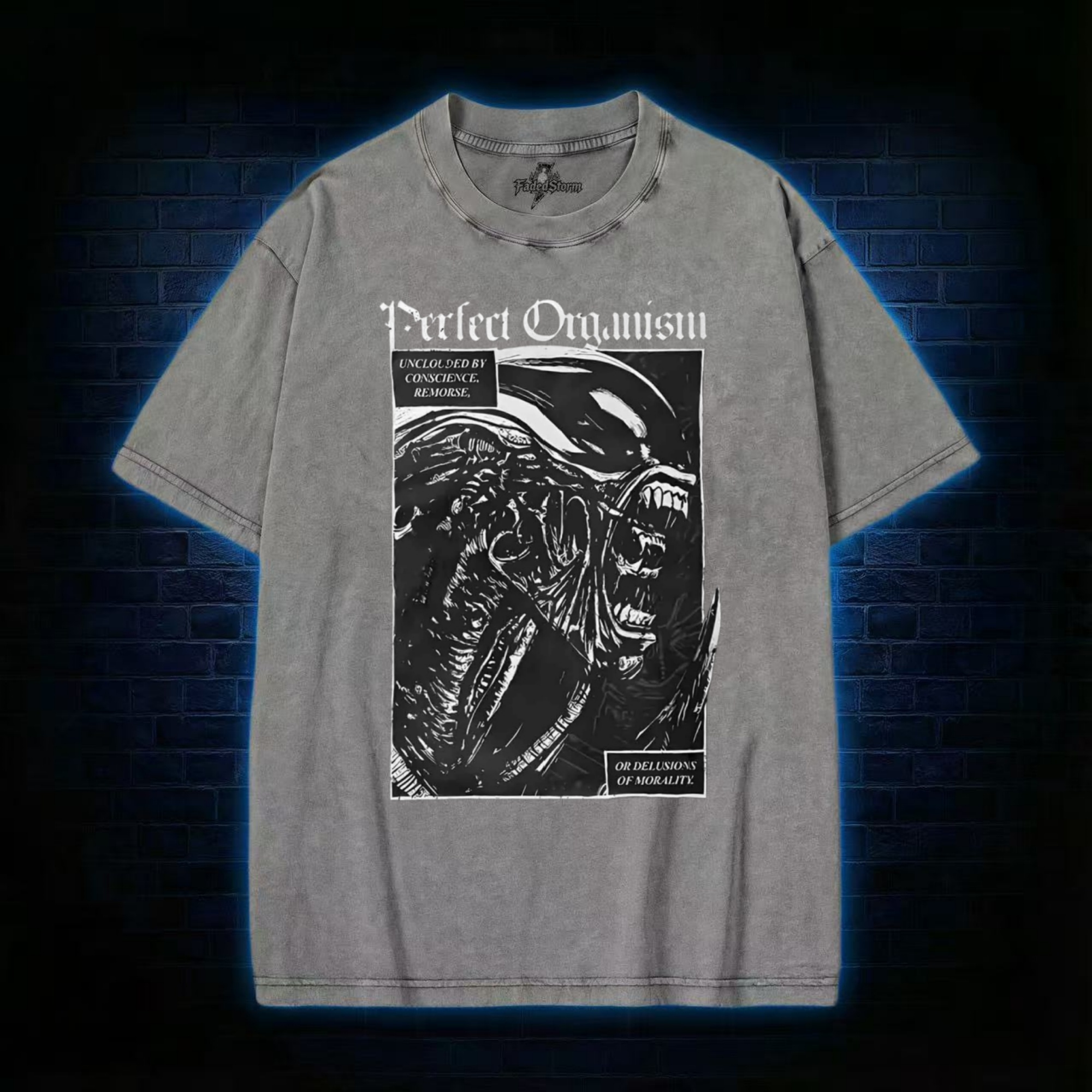 Alien Perfect Organism Washed T-shirt