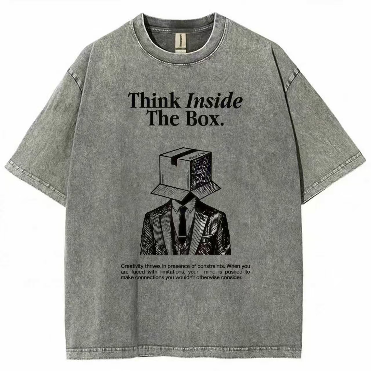 Think Inside The Box Wahed T-shirt