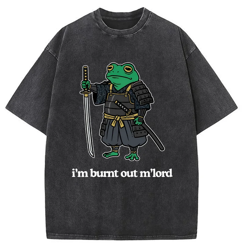Tired Frog Washed T-Shirt