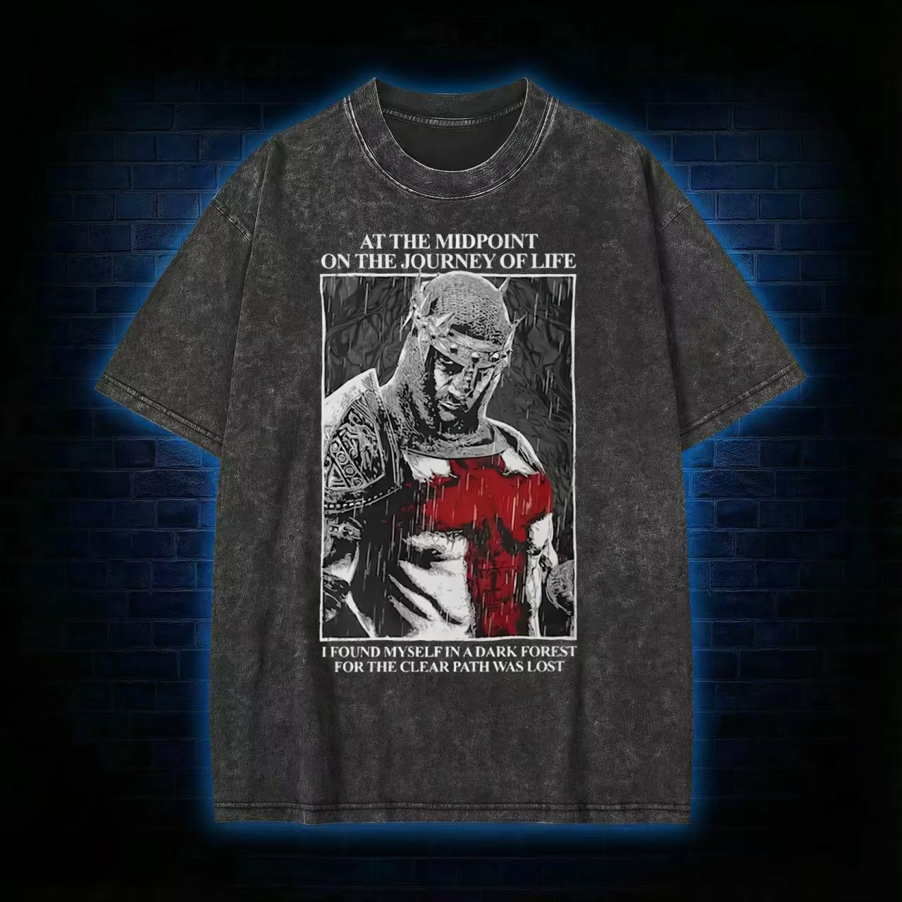 The Clear Path Was Lost Washed T-shirt