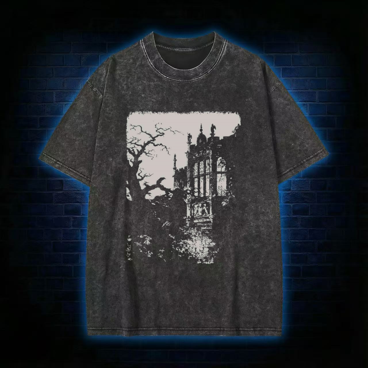 Ruins of the Church Washed T-shirt