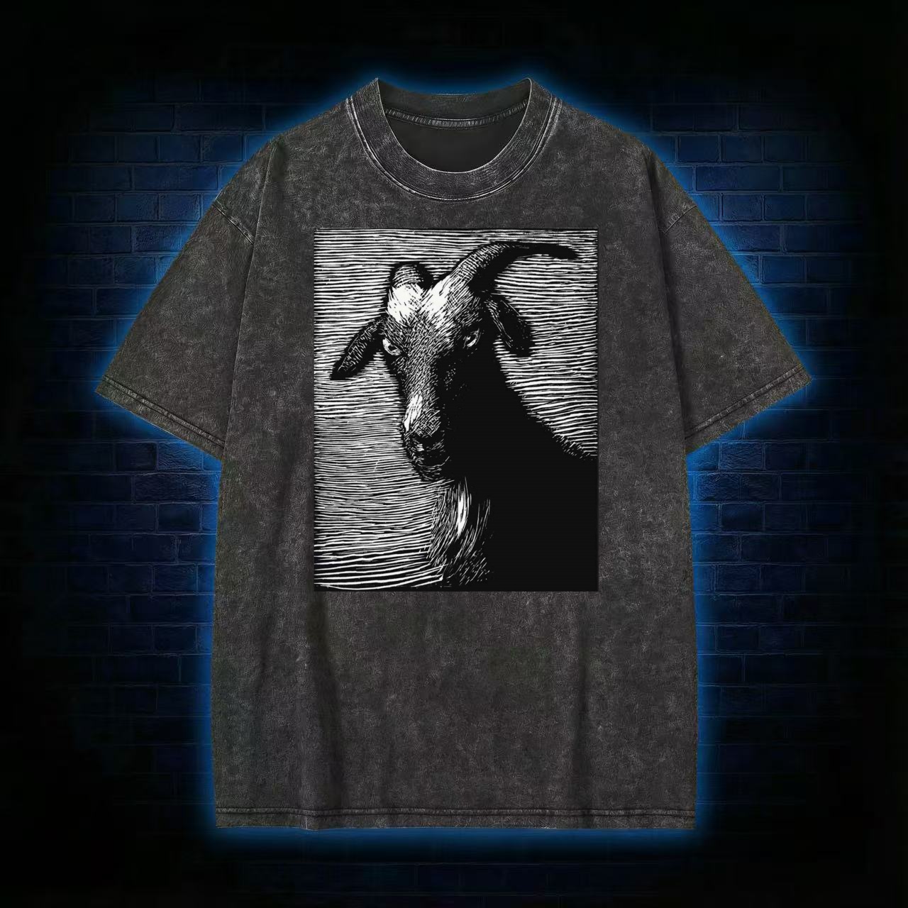 Satanic goat T-shirt