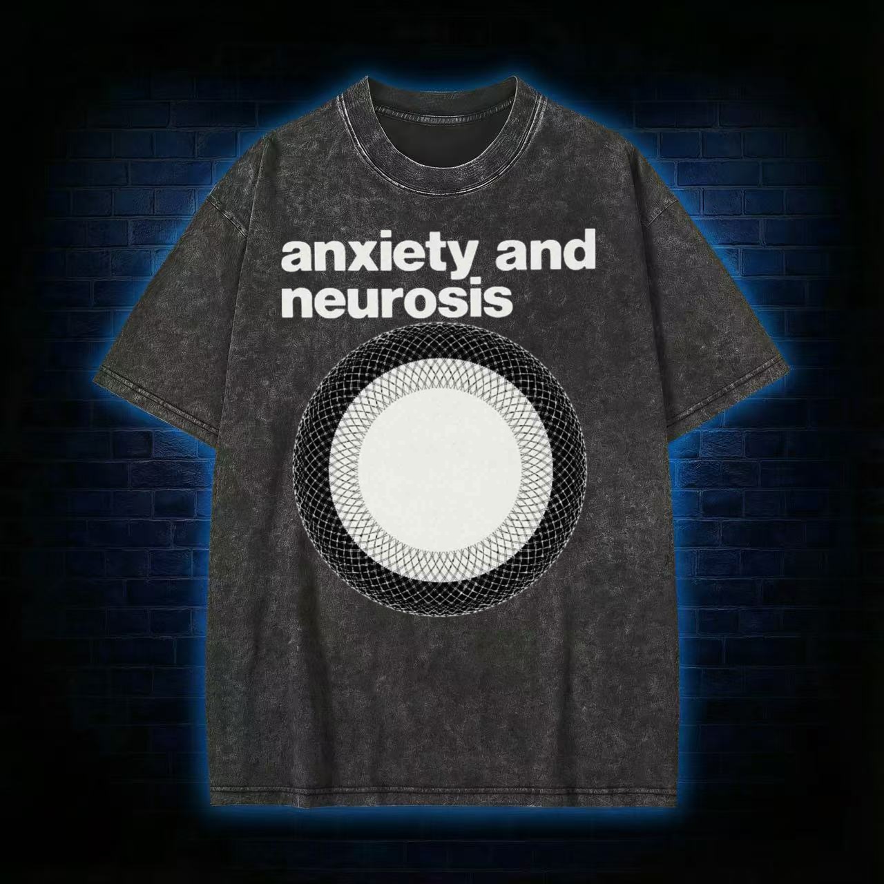 Anxiety Neurosis Washed T-shirt