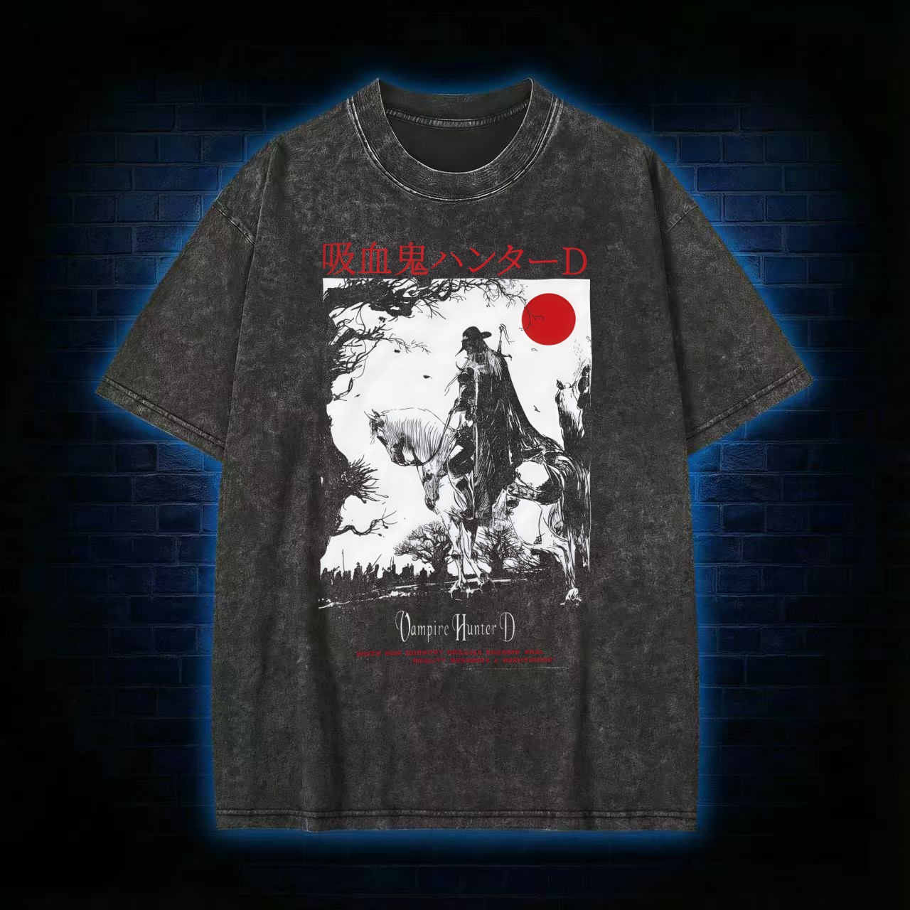 Vampire Hunter Washed T-shirt