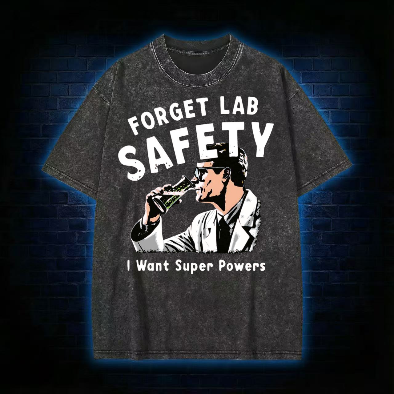Forget Lab Safety Washed T-shirt