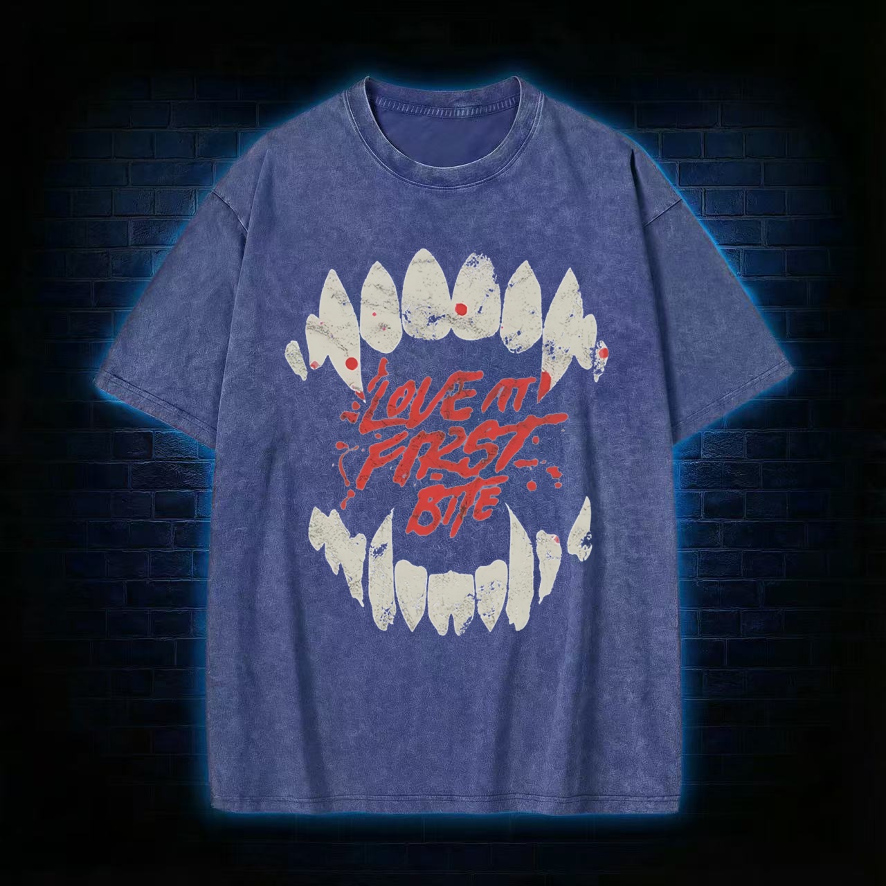 Love at First Bite Washed T-shirt