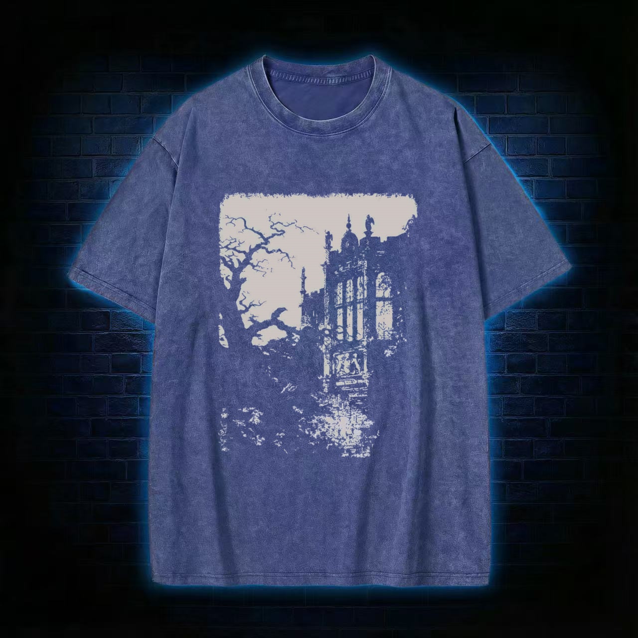 Ruins of the Church Washed T-shirt