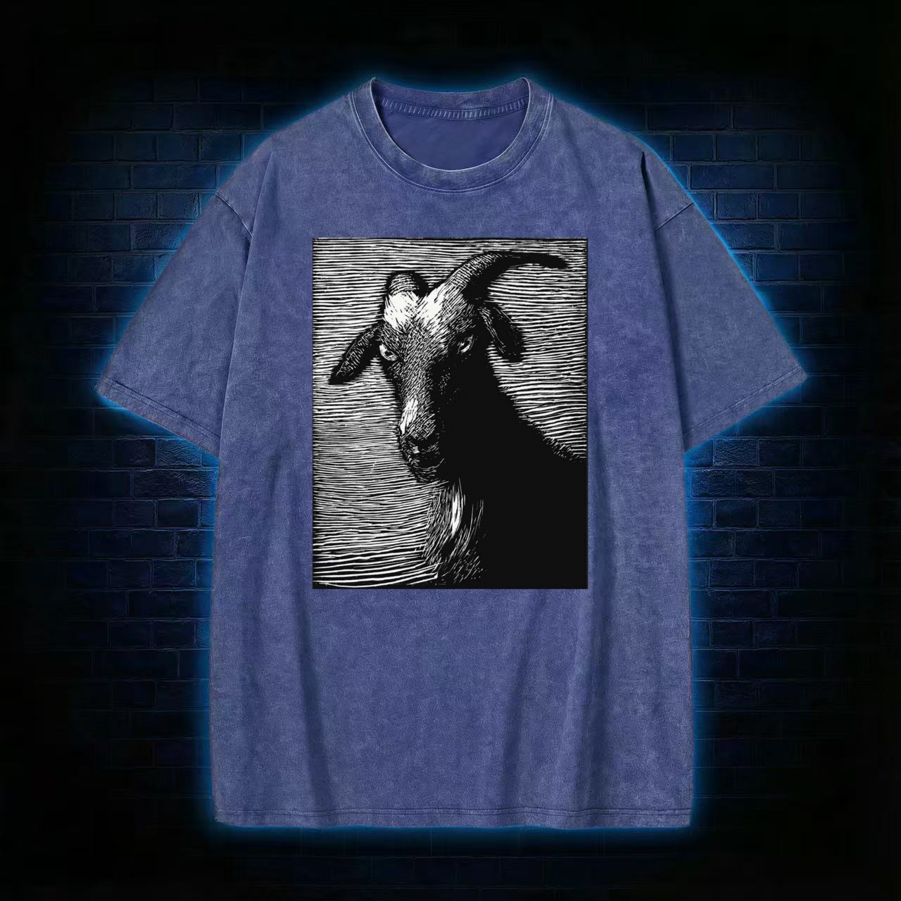 Satanic goat T-shirt