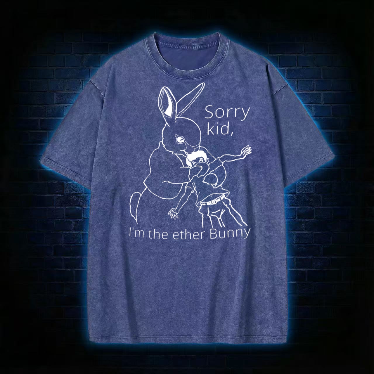 Sorry Kid I'm The Ether Bunny T-shirt