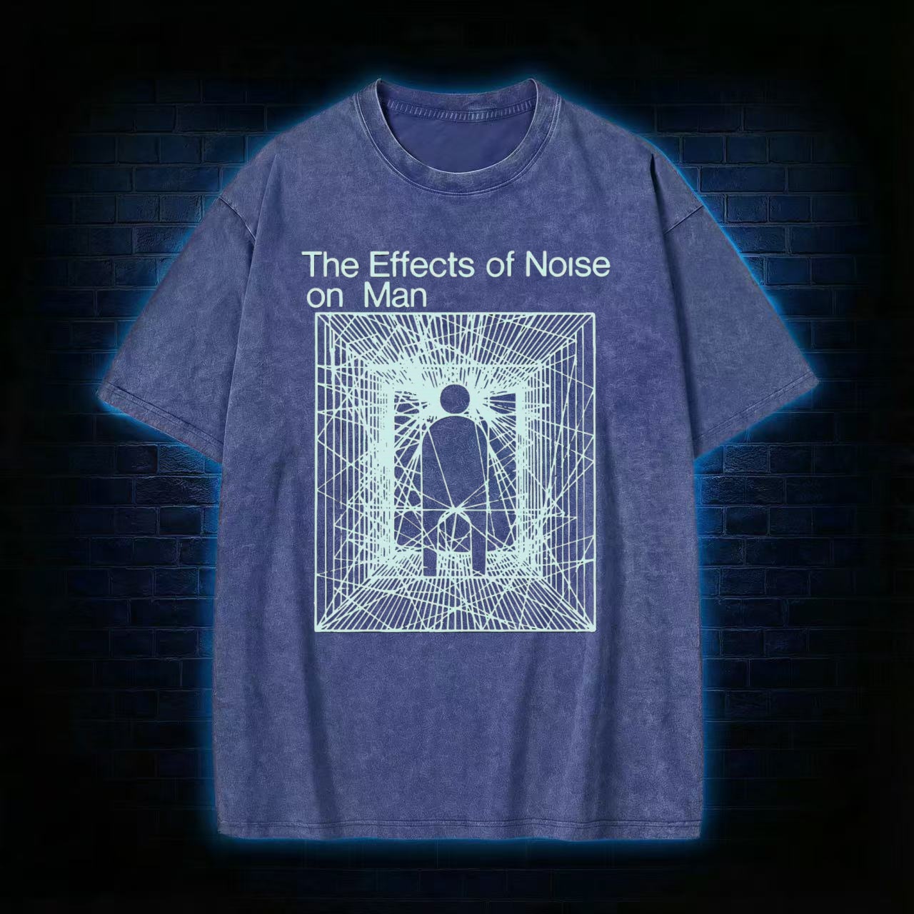 The Effects Of Noise On Men Washed T-shirt