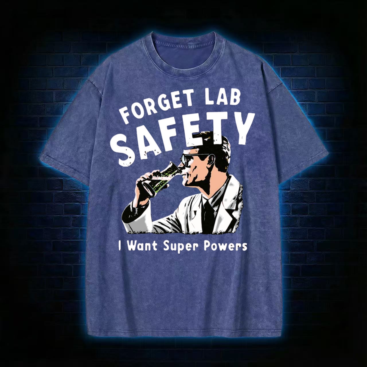 Forget Lab Safety Washed T-shirt