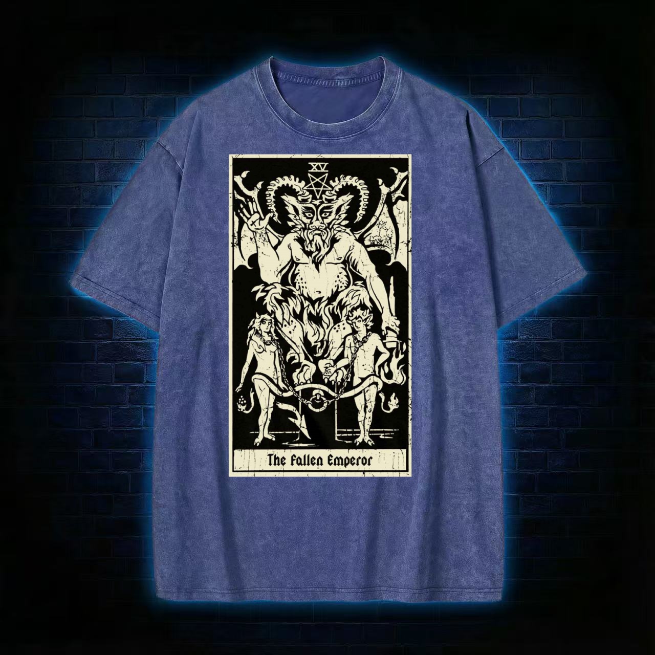 The Fallen Emperor Washed T-shirt