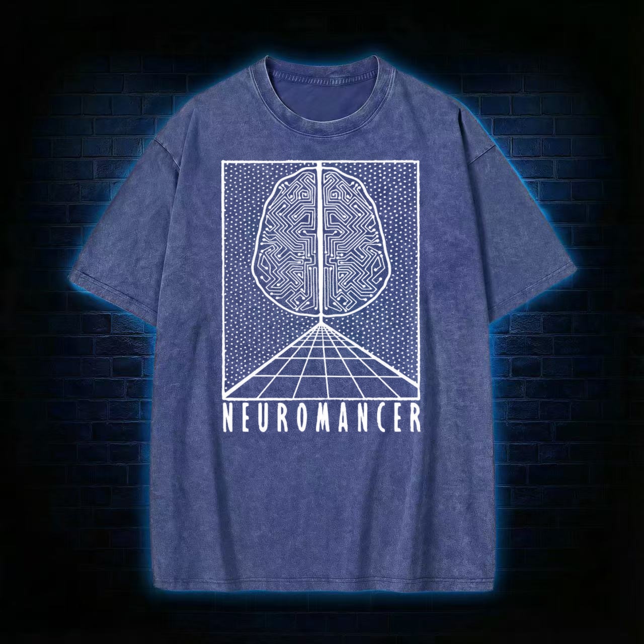 Neuromancer Washed T-shirt
