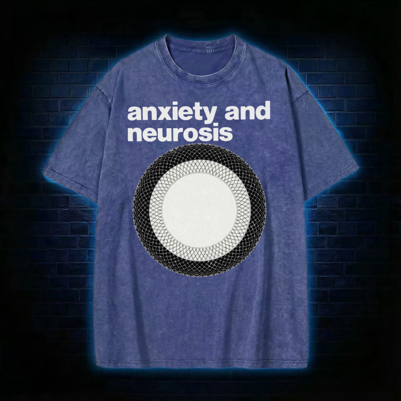 Anxiety Neurosis Washed T-shirt