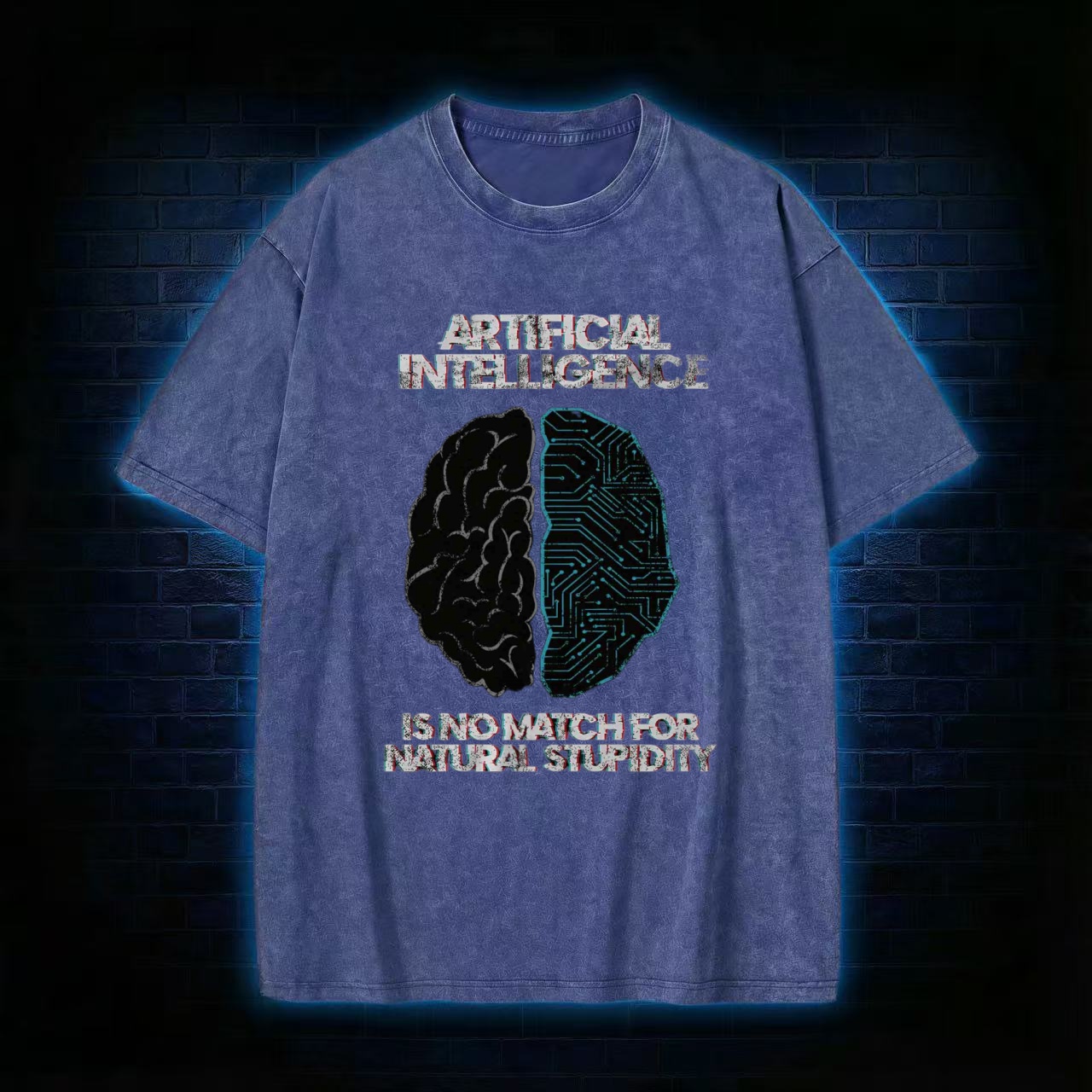 Artificial Intelligence Washed T-shirt