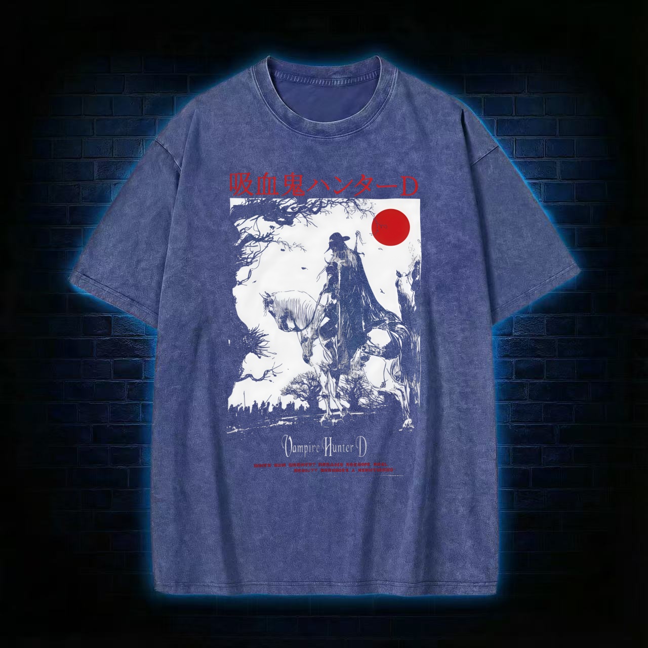 Vampire Hunter Washed T-shirt