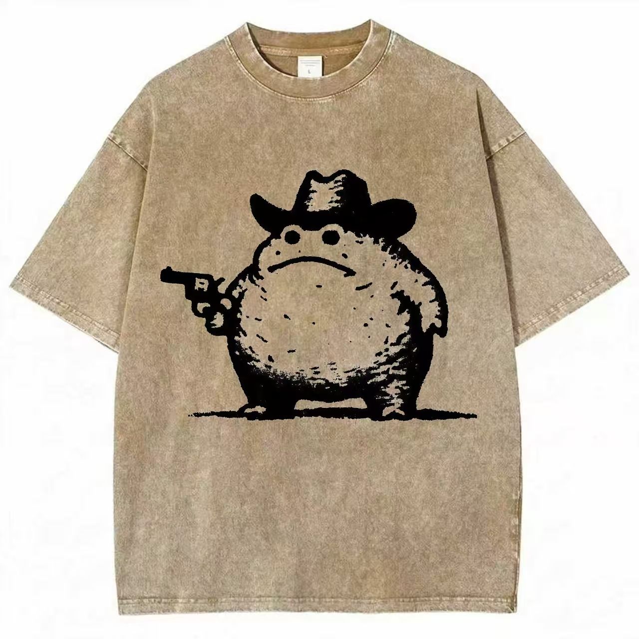 Cowboy Toad Washed T-shirt