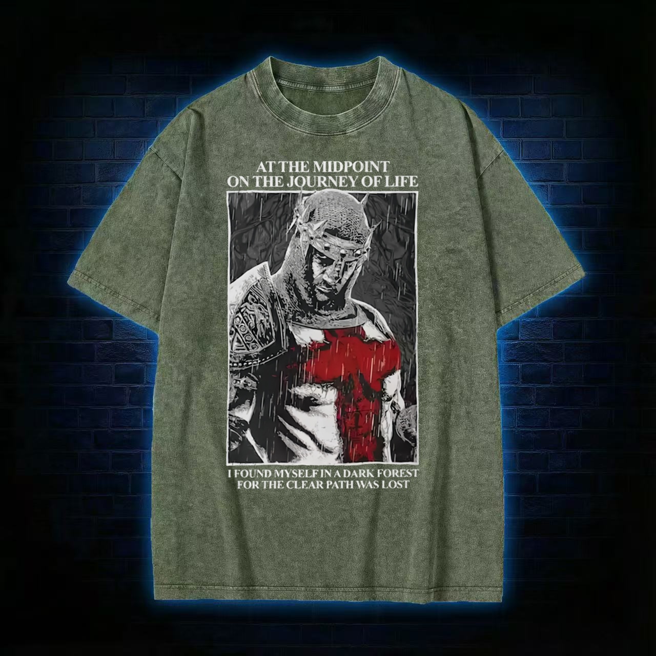 The Clear Path Was Lost Washed T-shirt