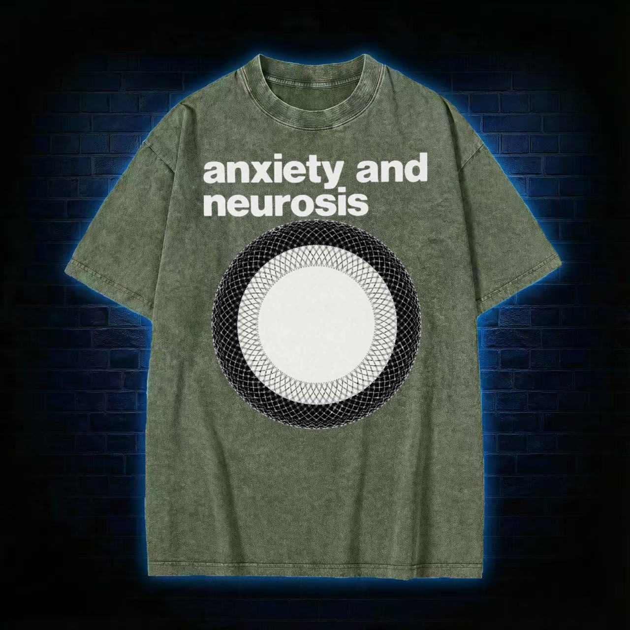 Anxiety Neurosis Washed T-shirt
