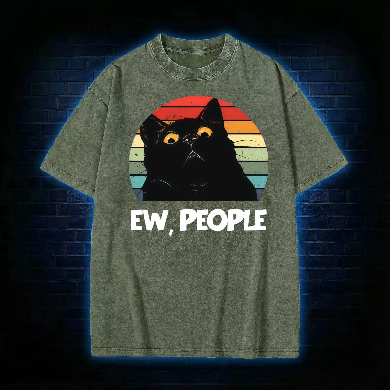 Ew People Washed T-shirt